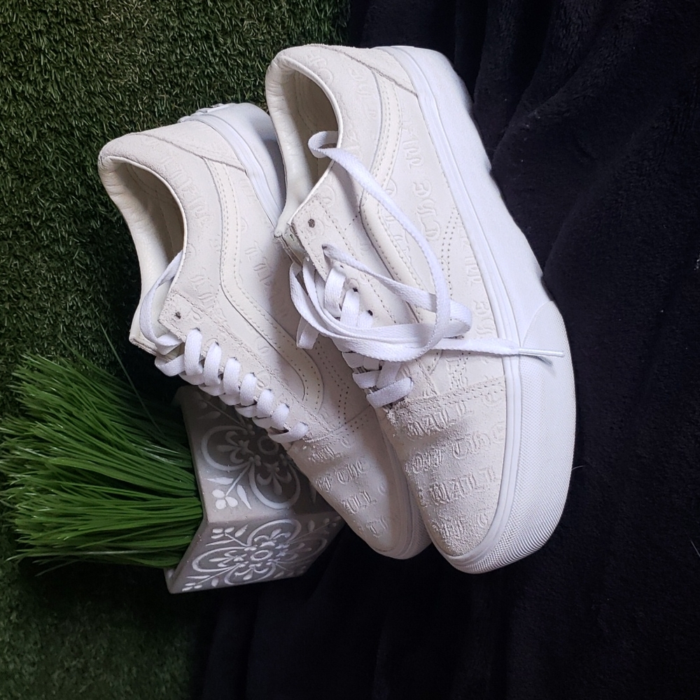 Platform suade Vans